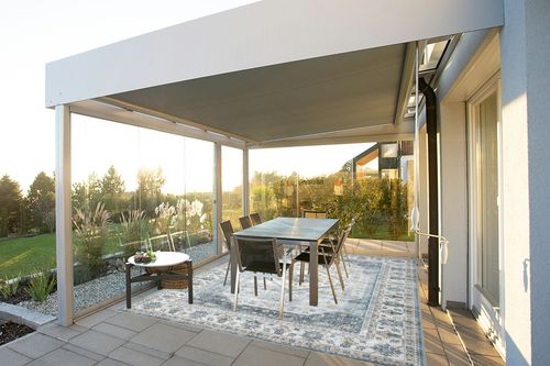 ROYHOME 8x10 Area Rug Vintage Area Rug Stain Resistant Indoor Area Rug Low Pile Non Slip Waterproof Area Rug Machine Washable Rug for Living Room Bedroom, 8' x 10' Blue in Silver and Grey Outdoor Patio