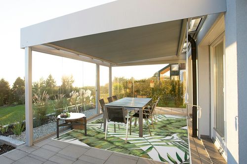 CAREMEE 8x10 Washable Area Rug Palm Tree Leaf Area Rug Indoor Throw Carpet Rug Non Slip Low Profile Non-Shedding Large Area Rug for Living Room Bedroom Kitchen, 8' x 10' Green in Silver and Grey Outdoor Patio