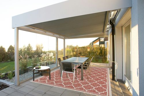 JONATHAN Y SMB109C-8 Trebol Moroccan Trellis Textured Weave Indoor Outdoor-Rug Modern Bohemian LivingRoom Backyard,8 X 10,Red/Beige in Silver and Grey Outdoor Patio