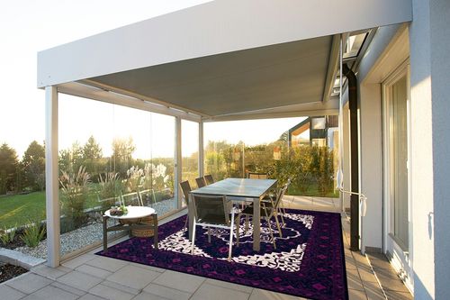 SAFAVIEH Bellagio Collection 8' x 10' Purple / Ivory BLG597A Handmade Medallion Premium Wool Area Rug in Silver and Grey Outdoor Patio