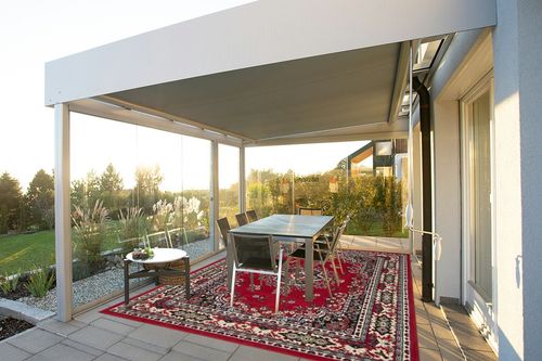 Home Dynamix Premium Sakarya Traditional Medallion Border Area Rug, Claret, 7'8"x10'7" Rectangle in Silver and Grey Outdoor Patio