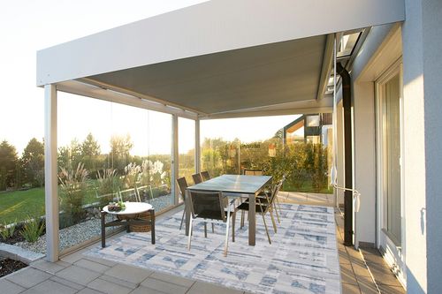 LUXE WEAVERS Modern Geometric Blue 8x10 Area Rug, Blue and Gray Abstract Shapes Carpet for Living Room and Bedroom in Silver and Grey Outdoor Patio