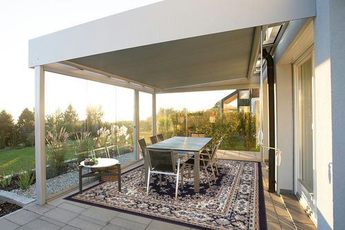 Home Dynamix Premium Sakarya Traditional Medallion Border Area Rug, Navy Blue, 7'8"x10'7" Rectangle in Silver and Grey Outdoor Patio