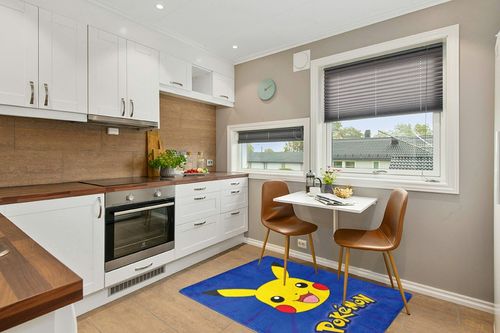 Northwest Pokemon Burst Pika Silk Touch Throw Blanket, 46" x, 60" in Wood and White Small Kitchen