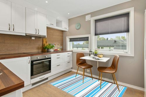 Outdoor Patio Rug Waterproof Camping - Outdoor Rugs Outdoor Carpet, Plastic Straw Area Rug for Patios Clearance RV, Outside Porch Rug Balcony Rug RV Rug Deck Rug for Camper, Blue and White 4x6 ft in Wood and White Small Kitchen