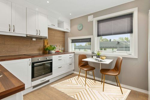 Alfa Rich 4x6 Area Rug, Ultra-Thin Geometric Cream Gold Rug, Non-Slip Machine Washable Rugs in Wood and White Small Kitchen