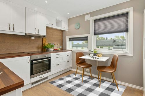nuLOOM Lucy Machine Washable Farmhouse Buffalo Plaid Area Rug, 4x6, Grey in Wood and White Small Kitchen