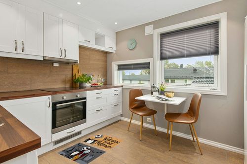 Gertmenian Nightmare Before Christmas Coir Mat (2-Pack), Indoor Outdoor Welcome Mats for Front and Back Door, Home Entrance, and Garage, Home Decor, 20x34 Each, Welcome Nightmare/Jack & Sally, 80005 in Wood and White Small Kitchen