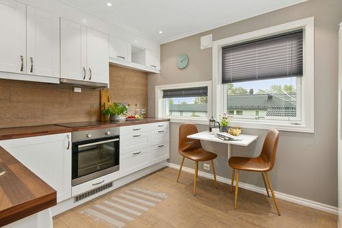 DII Woven Rugs Collection Hand-Loomed with Fringe, 2x3', Stone Ticking Stripe in Wood and White Small Kitchen