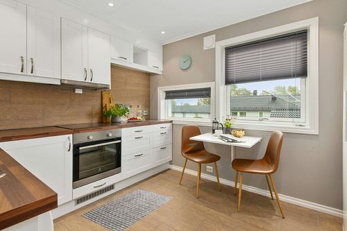 DII Slub Rug Collection Recycled Cotton Loop, 2x3', Mineral Gray in Wood and White Small Kitchen