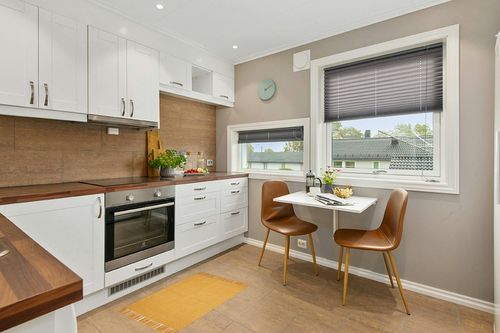 DII Woven Rugs Collection Ribbed Reversible Cotton, 2x3', Honey Gold & Off-White in Wood and White Small Kitchen