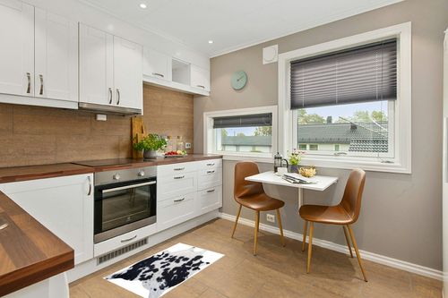 Genuine Mini Cowhide Rug Black and White 24 x 35 inches 90 x 60 cm in Wood and White Small Kitchen