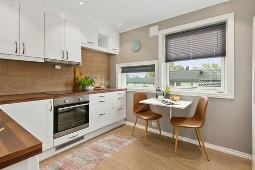 Loloi II Heidi HEI-01 Terracotta Aqua Rug - 2 ft x 5 ft in Wood and White Small Kitchen