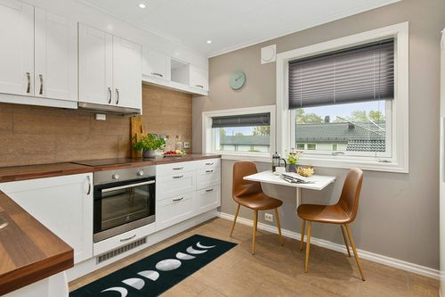 Lanffia Boho Hallway Runner Rug 2x5 Washable Moon Phase Rug Bohemian Soft Faux Wool Non-Slip Bedroom Runner Rug Lightweight Entry Runner Low Pile Witchy Rug for Kitchen Bathroom, Black/White in Wood and White Small Kitchen