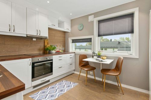 SUPERIOR Talluah | Indoor Printed Hand-Tuffed Room Decor for Bedroom Aesthetic Area Rug for Living Room in Wood and White Small Kitchen