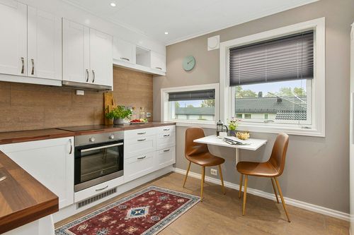 Lahome Oriental Area Rugs -3x5 Washable Rug Non-Slip Vintage Living Room Rugs Ultra-Thin Oriental Bedroom Rug Accent Floor Carpet for Entryway Kitchen Bathroom Dining Room Office (3'x5',Amber Red) in Wood and White Small Kitchen