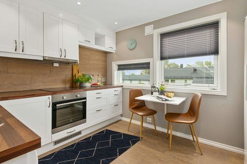 Safavieh Vintage Leather Collection Accent Rug - 3' x 5', Black & Natural, Handmade Modern Rustic Boho, Ideal for High Traffic Areas in Entryway, Living Room, Bedroom (VTL801Z) in Wood and White Small Kitchen