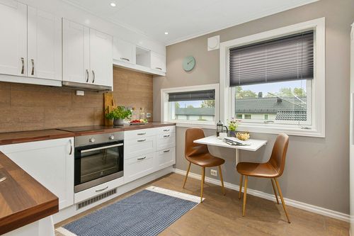 Lahome Boho Bedroom Rug, 3x5 Kitchen Rug Lightweight Rugs for Entryway Living Room Woven Washable Area Rug with Tassels, Farmhouse Navy Blue Throw Rug Non-Shedding Floor Carpet for in Wood and White Small Kitchen