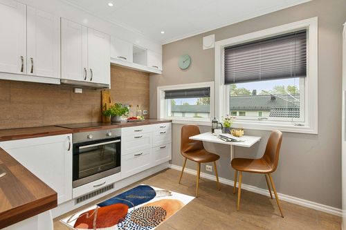 Creative Blue Orange Red Bohemian Style Area Rug, Century Modern Geometric Abstract Art Indoor Non-Slip Kids Rugs, with Anti-Slip Easy Clean Carpet for Living Room Dining Room Home Office-3' x 4' in Wood and White Small Kitchen