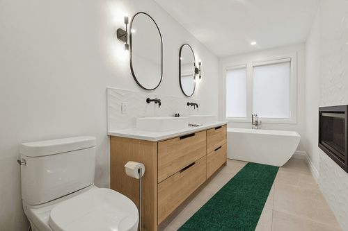 JONATHAN Y SEU100L-212 Haze Solid Low-Pile Indoor Runner Rug, Coastal, Bohemian, Minimalist, Classic, Casual for Bedroom,Kitchen,Living Room,Non Shedding,Easy-Washing, Green, 2 X 12 in Scandinavian Neutral bathroom