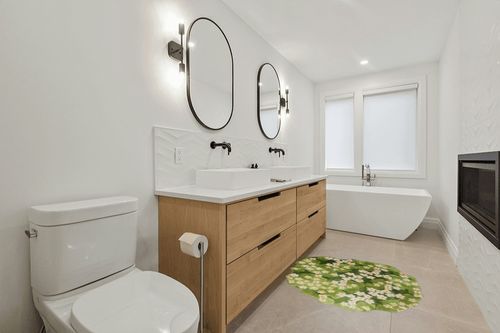 WHALEHOME Moss Rug 3D Stereo Irregular Rug Daisy Forest Grass Moss Rug for Living Room Bedroom Home Aesthetic Decor Floor Mat Indoor Floor Plush Shaggy Area Rug Anti-Slip Modern Rugs 47 * 49in in Scandinavian Neutral bathroom