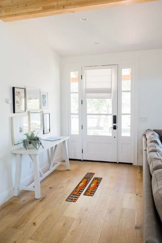 Eikunn Fall Kitchen Rugs and Mats Set of 2,Autumn Pumpkin Kitchen Mat for Floor, Buffalo Plaid Holiday Non-Slip Kitchen Sink Mats Home Decor Doormat+Runner Rug in White Scandinavian Entryway