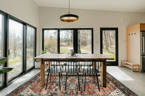 Moynesa Ultra-Thin Vintage Area Rug - 9x12 Large Living Room Rugs for Bedroom Aesthetic, Rugs for Under Dining Room Table, Oriental Medallion Printed Low Pile Carpet for Office Playroom Entryway Dorm in Scandinavian Dining Room with Rectangular Table