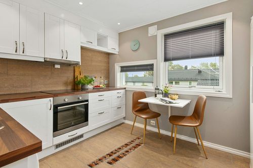 Artoid Mode Buffalo Plaid Pumpkin Fall Kitchen Mats Set of 2, Home Decor Low-Profile Kitchen Rugs for Floor - 17x29 and 17x47 Inch in Wood and White Small Kitchen