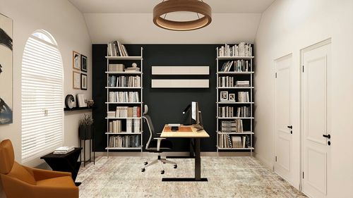 Loloi II Margot Collection MAT-01 Antique/Sage 7'-6" x 9'-6" Area Rug feat. CloudPile in White and Black Home Office