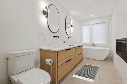 Lahome Boho Rugs for Entryway, 2x5 Laundry Room Rug Lightweigh Cotton Washable Runner Rug with Tassels, Farmhouse Black Bath Door Mats Indoor Non-Shedding Rug Runners for Hallways Bedroom Gifts in Scandinavian Neutral bathroom