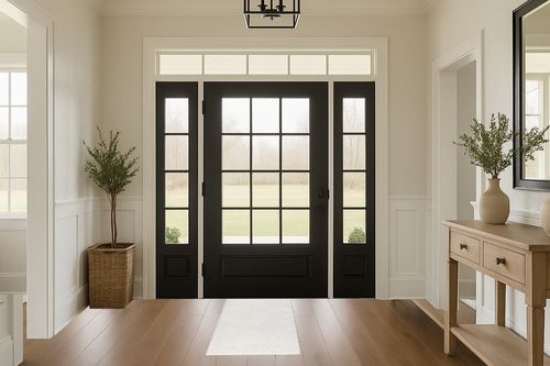 Geometric Shag Diamond High-Low Pile Textured Indoor Runner Rug in White Transitional Foyer