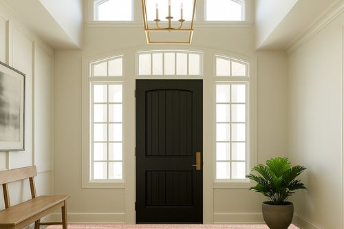 SAFAVIEH Adirondack Collection Area Rug - 9' x 12', Pink & Ivory, Modern Ombre Design, Non-Shedding & Easy Care, Ideal for High Traffic Areas in Living Room, Bedroom (ADR142U) in White Traditional Foyer