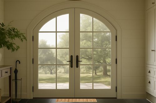 Jute Cotton Patsan Rug 24x36 inches (2x3 Feet) Farmhouse Style,Indoor Entryway Rug, for Room Doorway of Your Home, Hand Woven by Skilled Artisans_Natural Jute Cotton Rug in White Farmhouse Traditional Foyer