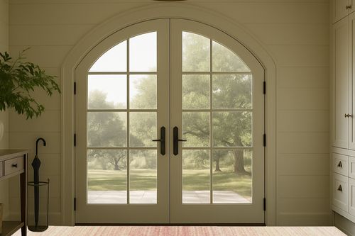 SAFAVIEH Adirondack Collection Area Rug - 9' x 12', Pink & Ivory, Modern Ombre Design, Non-Shedding & Easy Care, Ideal for High Traffic Areas in Living Room, Bedroom (ADR142U) in White Farmhouse Traditional Foyer