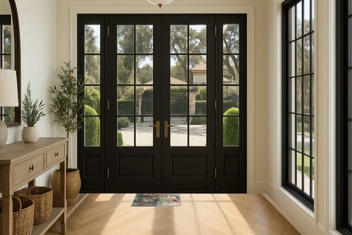 Lahome Modern Abstract Area Rug - 2x3 Washable Small Entryway Rug Kitchen Sink Mat Contemporary Faux Wool Non-Slip Soft Floor Indoor Carpet for Front Door Kitchen Bathroom Pet RV,Red/Multi in Traditional Elevated Foyer