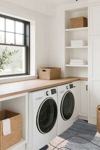 nuLOOM Rylee Abstract Machine Washable Indoor/Outdoor Area Rug, 5x8, Grey in Traditional Laundry Room