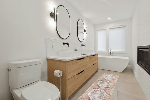 Lanffia Boho Rug Runner 2x8 Washable Vintage Distressed Hallway Runner Tribal Entry Throw Rug Non-Slip Low-Pile Indoor Accent Rug Runner for Front Entrance Kitchen Laundry,Yellow/Multi in Scandinavian Neutral bathroom