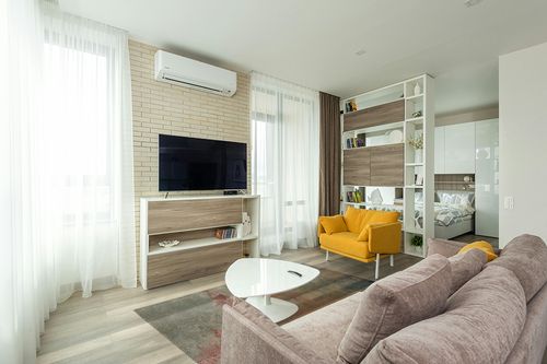 Nourison Celestial Modern Abstract Sealife 5'3" x 7'3" Area -Rug, Easy -Cleaning, Non Shedding, Bed Room, Living Room, Dining Room, Kitchen (5x7) in Light Modern Living Room with TV