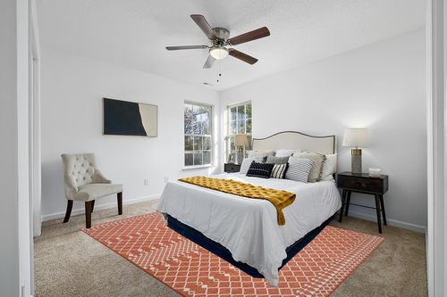 Nourison Positano Indoor/Outdoor Terracotta 8' x 10' Area Rug, Easy Cleaning, Non Shedding, Bed Room, Living Room, Dining Room, Backyard, Deck, Patio (8x10) in White and Yellow Modern Bedroom