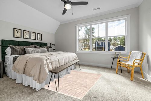 Salih Geometric Silver/Pink/Cream Area Rug Ebern Designs Rug Size: Rectangle 5'3 ... in Grey Traditional Bedroom with King Bed