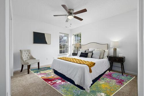 SAFAVIEH Watercolor Collection Area Rug - 9' x 12', Green & Fuchsia, Colorful Boho Abstract Design, Non-Shedding & Easy Care, Ideal for High Traffic Areas in Living Room, Bedroom (WTC697C) in White and Yellow Modern Bedroom