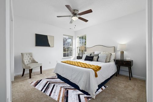 DECOMALL Coronado Washable Rugs 5x7, Modern Geometric Rug with Rubber Backing, Faux Cowhide Area Rug Non Slip Carpet for Living Room Bedroom Dinning Room, 5x7ft, Multi in White and Yellow Modern Bedroom