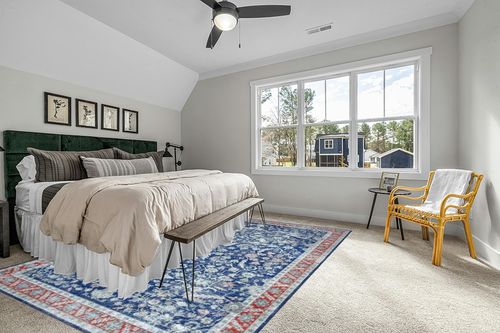 GARVEE Large 9x12 Area Rug for Living Room Vintage Persian RugDistressed Floral Print Carpet for Bedroom Extra Large Dining Room Throw Rugs Non Slip Home Decor Rug for Harwood Floor Dorm Office, Blue in Grey Traditional Bedroom with King Bed