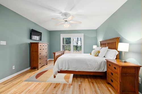 Rugs for Living Room- Large Area Rug, Yellow Striped Rug, Indoor Area Rug with Jute Backing, Anti-Skid Carpet(Yellow, 6' 5" x 9' 5") in Teal and Orange Wood Bedroom
