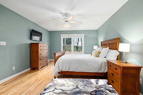 Abani Rugs Abstract Design 4’ x 6’ Bedroom Rug - Grey, Brown & Blue Modern Multi-Dimensional Non-Shedding Area Rug in Teal and Orange Wood Bedroom