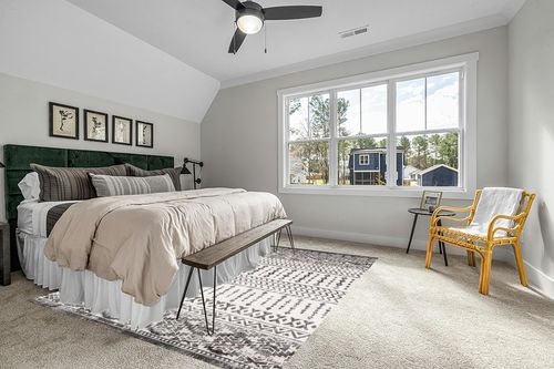 Art&Tuft 8x10 Area Rug, Super Soft Ultra-Thin Moroccan Washable Rug, Anti-Slip Backing Rugs for Living Room, Foldable Geometric Machine Washable Area Rug(8'x10', Black) in Grey Traditional Bedroom with King Bed