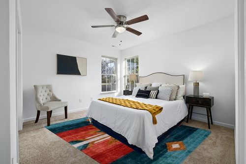 LIVEBOX Washable Native American Christmas Rug 8x10 - Soft Western Rugs for Living Room Thin Non-Slip Rug for Bedroom, Throw Carpet Southwestern Large Rugs for Living Room,(8 x 10 ft, Red Multi) in White and Yellow Modern Bedroom