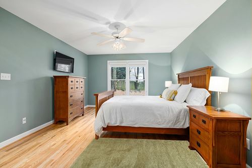 Alfa Rich 4x6 Area Rugs, Solid Green Rug, Cotton, Pet Friendly, Easy Clean, Washable Rug in Teal and Orange Wood Bedroom