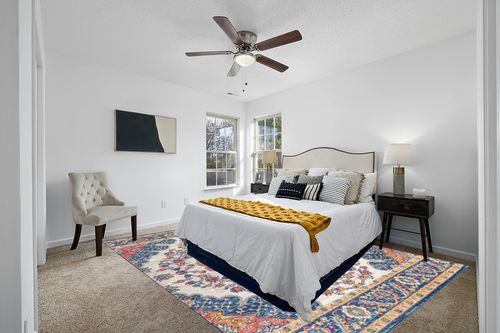 JONATHAN Y BMF106A-9 Bohemian Flair Boho Vintage Medallion Indoor Area-Rug Floral Easy-Cleaning High Traffic Bedroom Kitchen Living Room Non Shedding, 9 X 12, Blue/Multi in White and Yellow Modern Bedroom