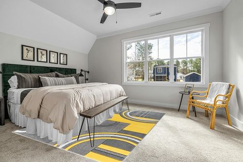 GLORY RUGS Area Rug Modern Soft Hand Carved Contemporary Floor Carpet with Premium Fluffy Texture for Indoor Living Dining Room and Bedroom Area (8x10, Yellow) in Grey Traditional Bedroom with King Bed